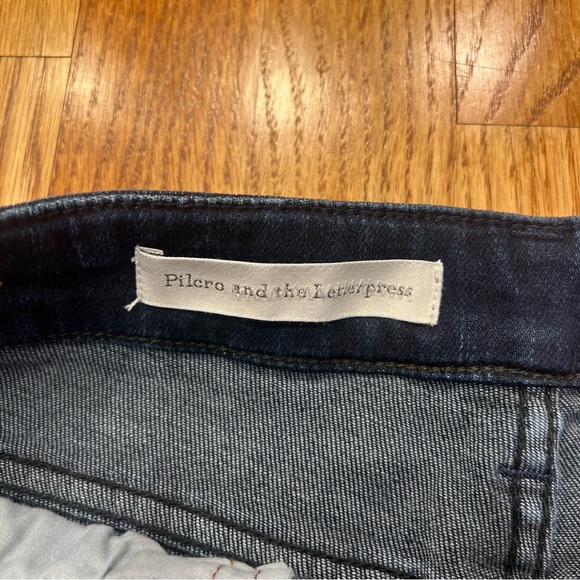 Anthropologie Pilcro and the Letterpress Denim Shorts Jeans Shorts Dark Wash 29 - Picture 4 of 9